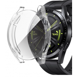 Θήκη Electroplated TPU Full Screen Cover Huawei Watch GT 3 (46mm) Transparent