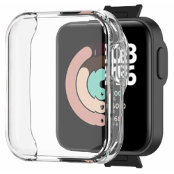 Θήκη Electroplated TPU Full Screen Cover Xiaomi Mi Watch Lite Trasnparent
