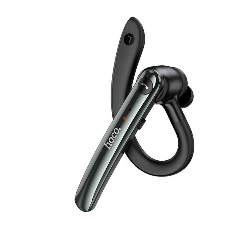 Ακουστικό Bluetooth Hoco S19 Heartful In-ear Handsfree Metal Grey