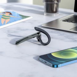 Ακουστικό Bluetooth Hoco S19 Heartful In-ear Handsfree Metal Grey