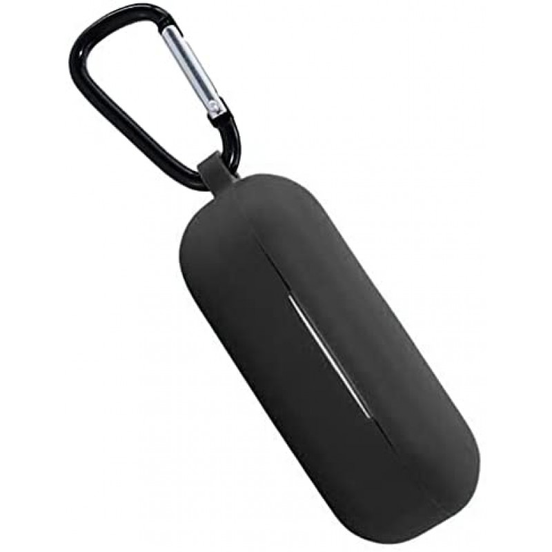 Θήκη Huawei Freebuds Lite Silicone Skin with Carabiner Black