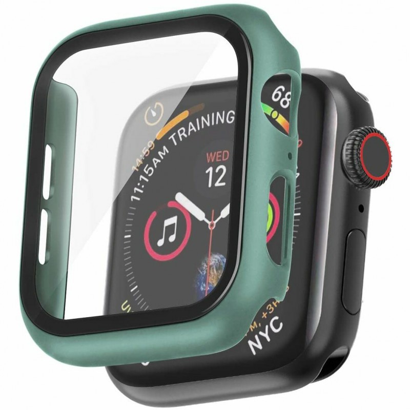 Θήκη PC Full Screen Protector Apple Watch Series 7 (41mm) Dark Green