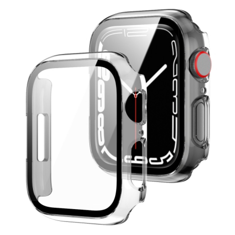 Θήκη PC Full Screen Protector Apple Watch Series 7/8 (45mm) Clear