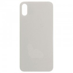 Καπάκι Μπαταρίας με Αυτοκόλλητη Ταινία Apple iPhone X / Xs Back Cover Glass White (OEM)
