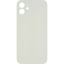 Καπάκι Μπαταρίας με Αυτοκόλλητη Ταινία Apple iPhone 12 (6.1") Back Cover Glass White (OEM)