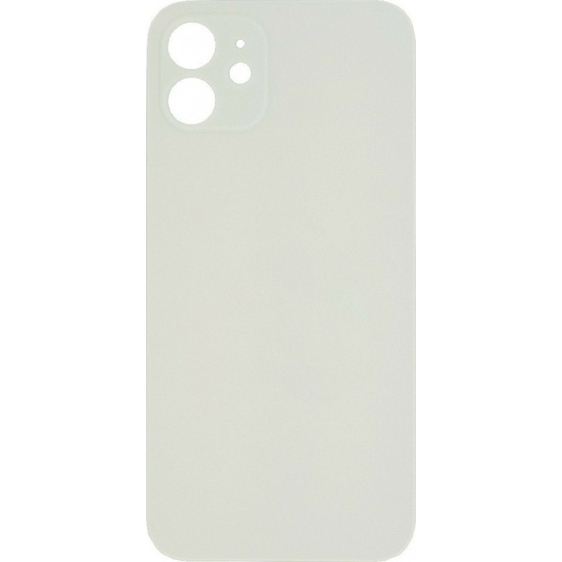 Καπάκι Μπαταρίας με Αυτοκόλλητη Ταινία Apple iPhone 12 (6.1") Back Cover Glass White (OEM)