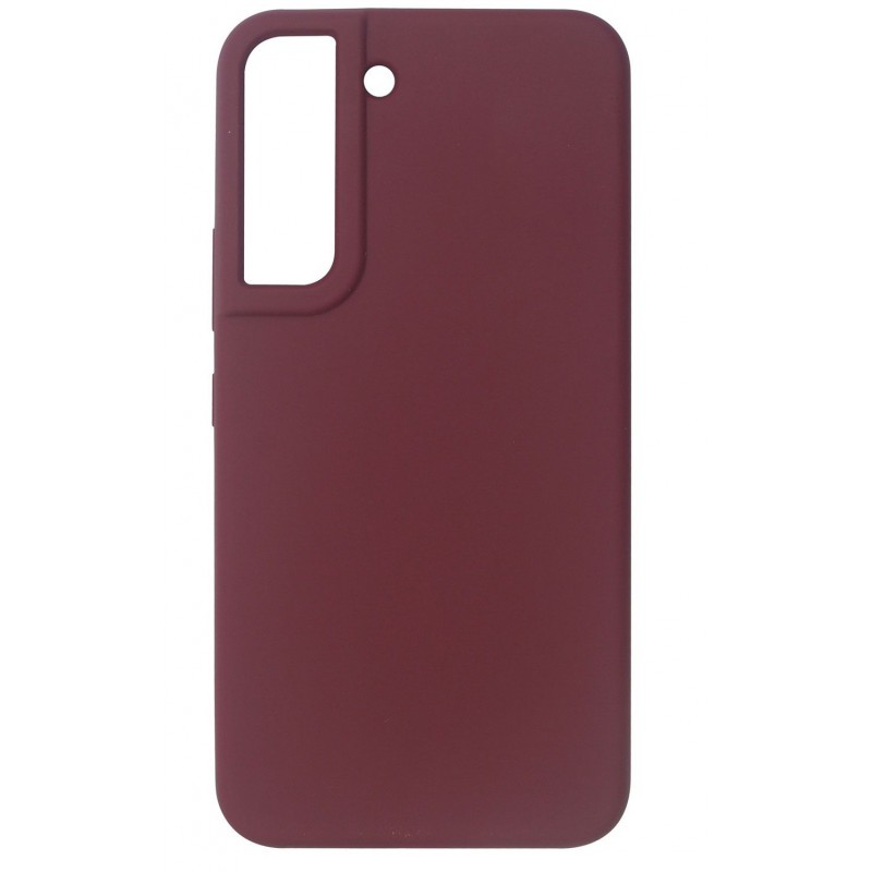 Θήκη Real Smooth Samsung Galaxy S22 5G SM-S901 Burgundy