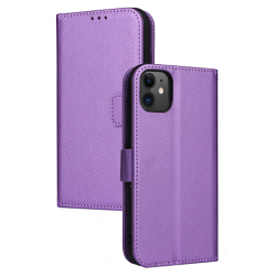 Θήκη Book Magnetic & Card Holder Wallet TCL 20R 5G T767H Purple