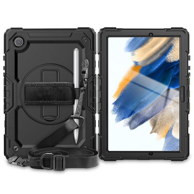 Θήκη Solid360 Samsung Galaxy Tab A8 10.5" X200/X205 with Pen Slot Black