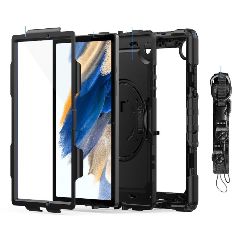 Θήκη Solid360 Samsung Galaxy Tab A8 10.5" X200/X205 with Pen Slot Black