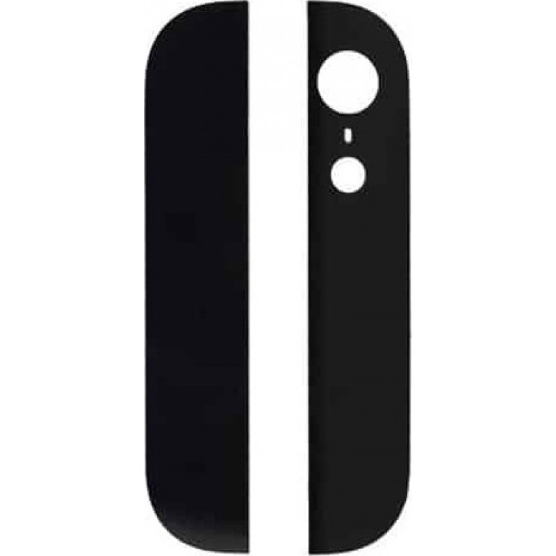 Apple Iphone 5 Πίσω Γυάλινo Κάλλυμα Black 