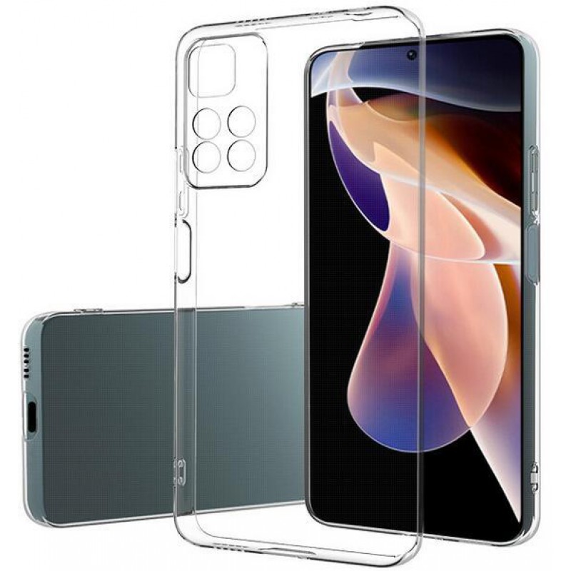 Θήκη TPU Xiaomi Note 11 5G/Note 11T 5G/Poco M4 Pro 5G 1.8mm Clear