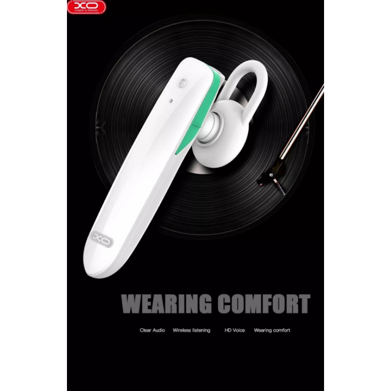 Ακουστικό Bluetooth XO Earphone B29 White