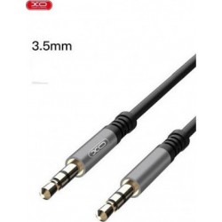 Καλώδιο Data XO NB121 Audio  Jack to Jack 3.5mm 1m Black