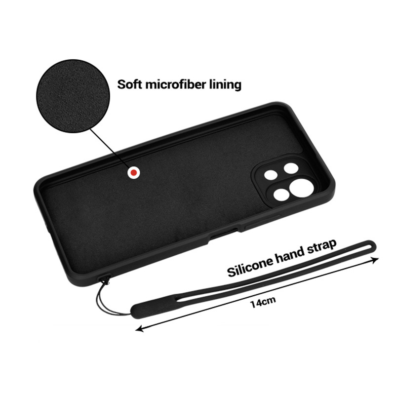 Θήκη Vennus Real Smooth Silicone Ring Finger Grip Samsung Galaxy A33 5G SM-A336B Black