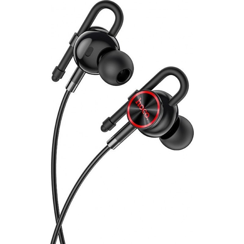 Ακουστικά Handsfree Hoco M84 In-ear 3.5mm & Microphone Black