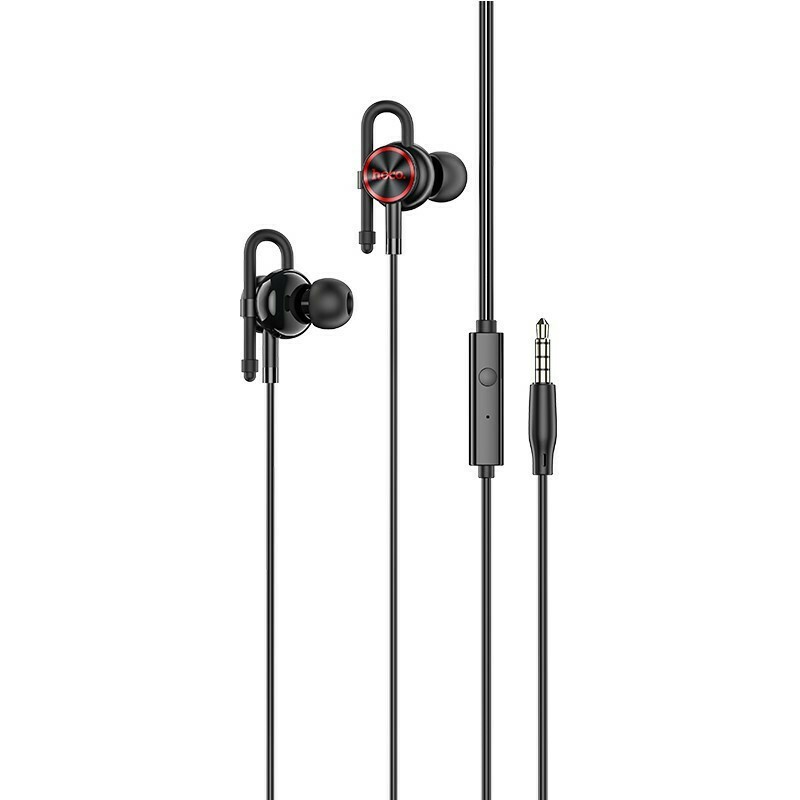 Ακουστικά Handsfree Hoco M84 In-ear 3.5mm & Microphone Black