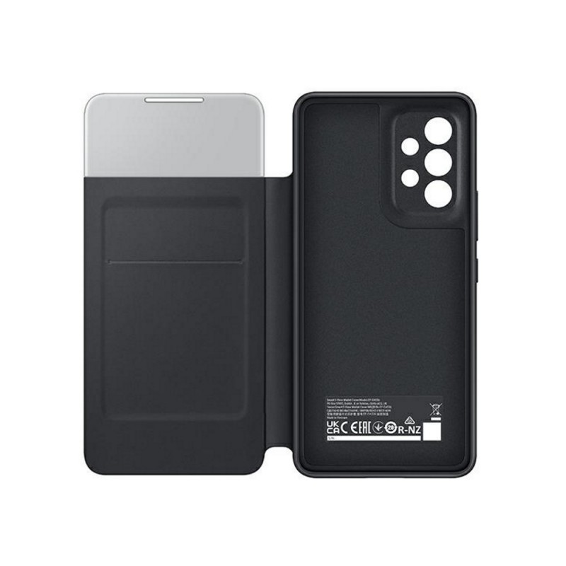 Θήκη Samsung Smart S View Wallet Cover EF-EA536PBEGEE Samsung Galaxy A53 5G SM-A536 Black (Original)