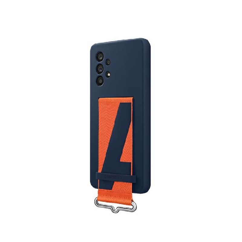 Θήκη Samsung Silicone Cover Strap EF-GA536TNEGWW Galaxy A53 5G SM-A536 Navy Blue