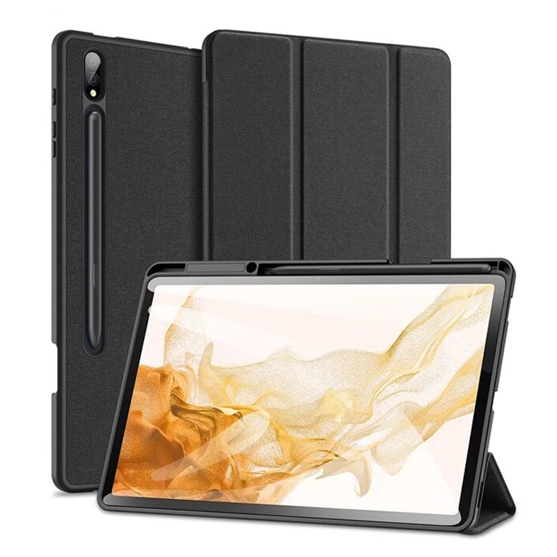 Θήκη DuxDucis Domo Samsung Galaxy Tab S8 Ultra / S9 Ultra / S10 Ultra 14.6" X900/X906 Black