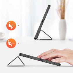 Θήκη DuxDucis Domo Samsung Galaxy Tab S8 Ultra / S9 Ultra / S10 Ultra 14.6" X900/X906 Black