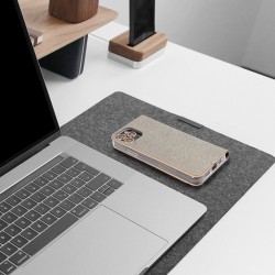 Θήκη Book Forcell Luna Samsung Galaxy A16 5G SM-A166 Silver