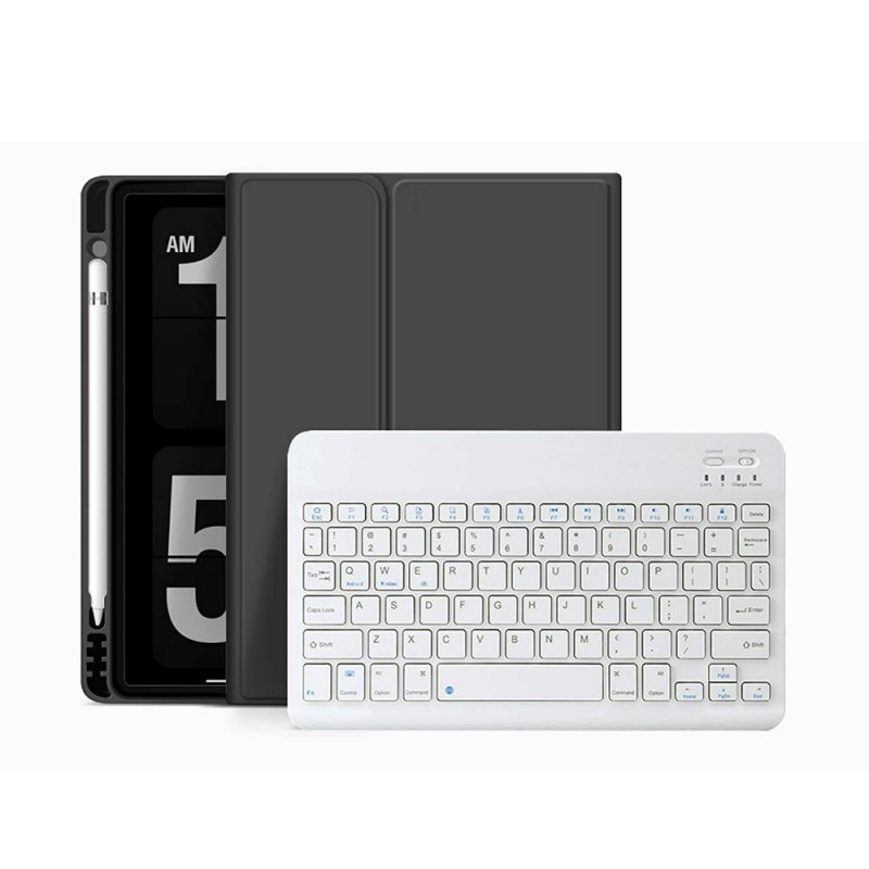 Θήκη Πληκτρολογίου/ Υποδοχή Γραφίδας & Keyboard Apple iPad 10.9" (2022) Black