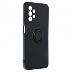 Θήκη Vennus Real Smooth Silicone Ring Finger Grip Samsung Galaxy A33 5G SM-A336B Black