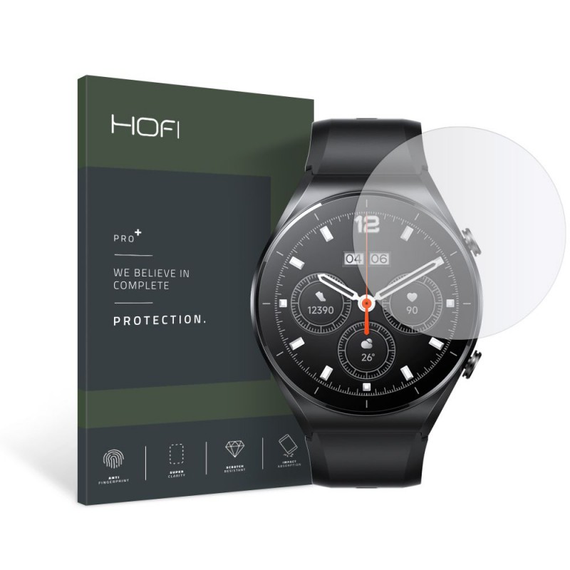 Γυαλί Προστασίας Hofi Xiaomi Watch S1 Tempered Glass Pro+ 9H AntiCrash / AntiShock 