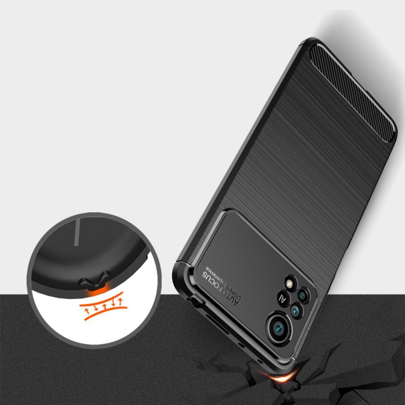 Θήκη Tech-Protect TPU Carbon Fiber Brushed Realme 9 Pro+/9 4G Black
