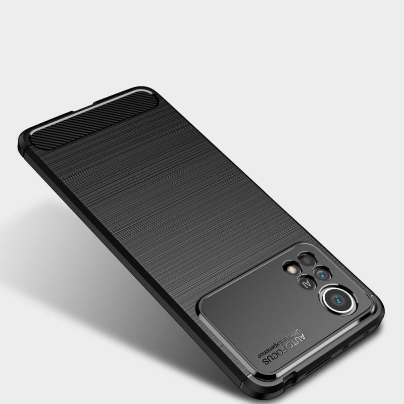 Θήκη Tech-Protect TPU Carbon Fiber Brushed Realme 9 Pro+/9 4G Black