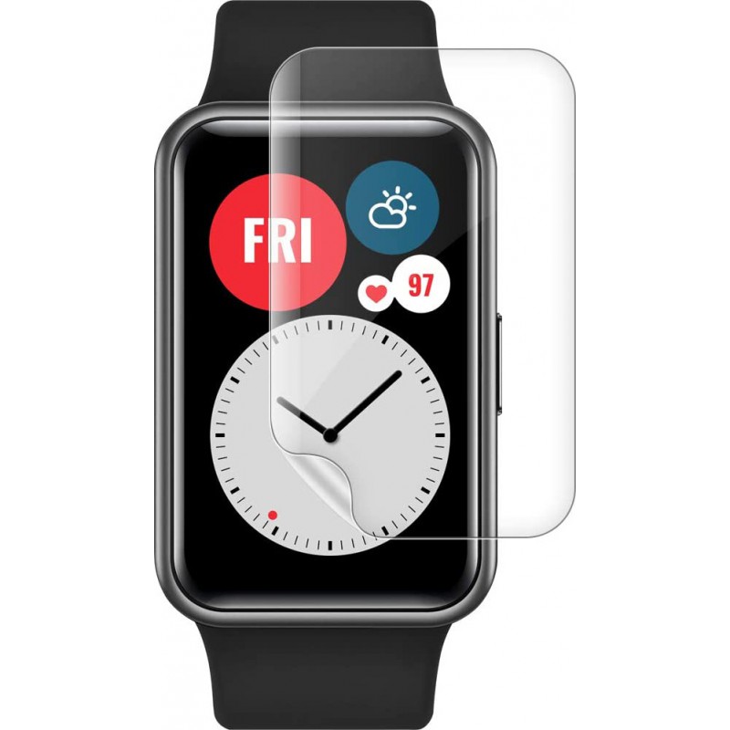 Μεμβράνη Προστασίας Deva Rugged Armor Huawei Watch Fit/Fit New Anticrash Flex Foil Ultra (3τμχ)