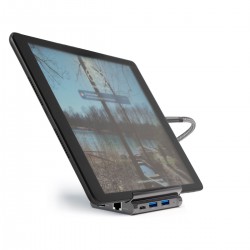 Αντάπτορας 4smarts Hub 7in1 Universal Tablet και Phone Stand Grey (456337)