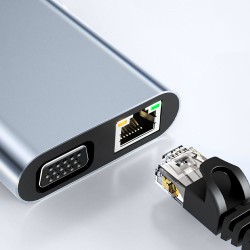 Αντάπτορας Tech-Protect V7 Hub 10in1 Grey