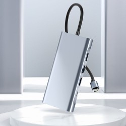 Αντάπτορας Tech-Protect V7 Hub 10in1 Grey