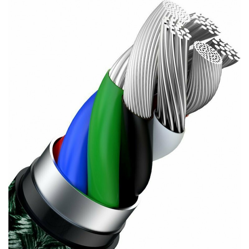 Καλώδιο Φόρτισης Baseus CATLJK-B06 Cafule Series Type-C to Lightning Cable 20W 2m Green