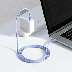 Καλώδιο Φόρτισης Baseus Crystal Shine Type-C to Lightning Cable 20W 2m Purple (CAJY000305)
