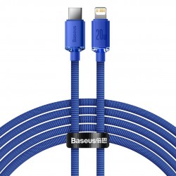 Καλώδιο Φόρτισης Baseus Crystal Shine Type-C to Lightning Cable 20W 1,2m Blue (CAJY000203)