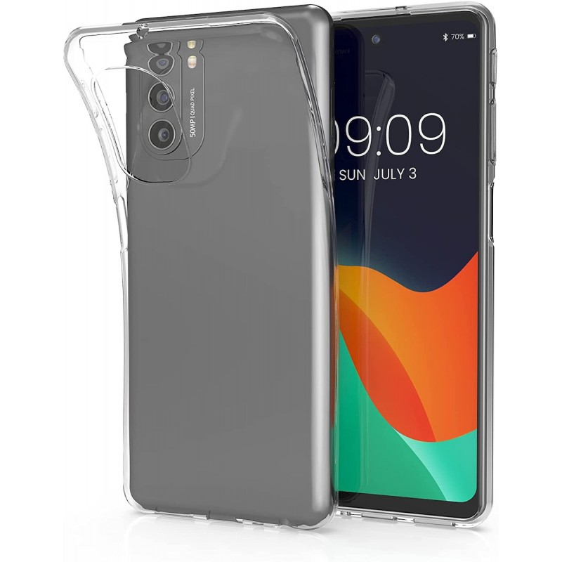 Θήκη TPU Motorola Moto G51 5G Slim 1mm Clear