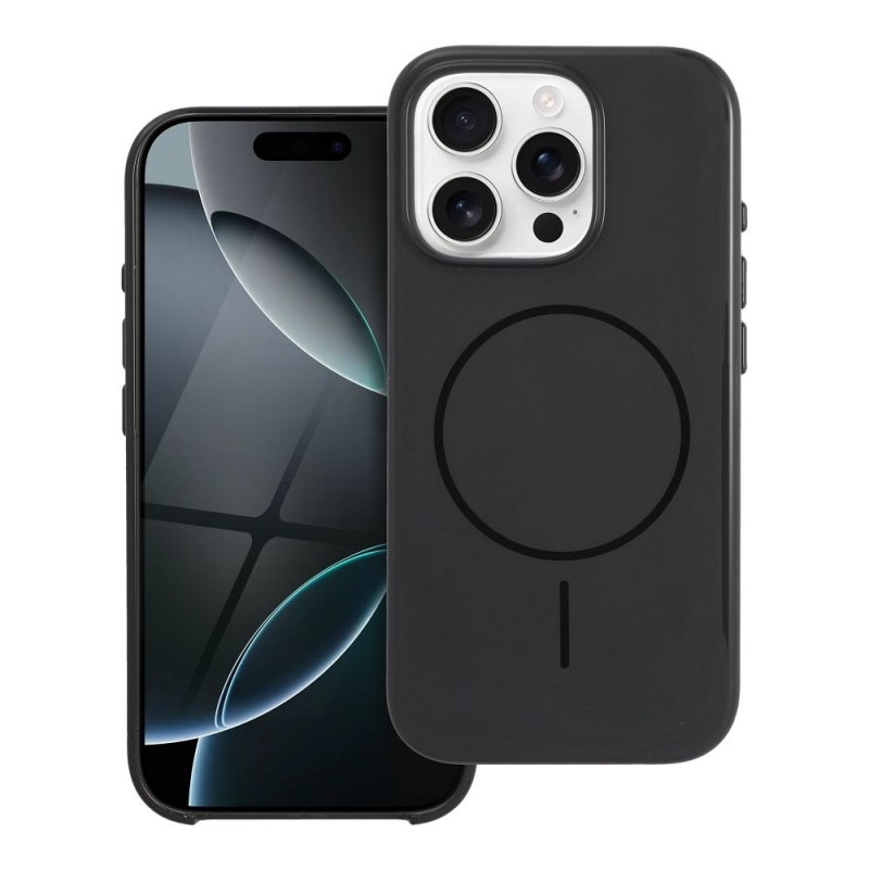 Θήκη Glossy Mag Cover Apple iPhone 14 Pro Max (6.7") Black