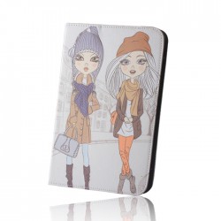 Θήκη Book GreenGo Girls Universal για Tablet 7\'\'- 8\'\' 