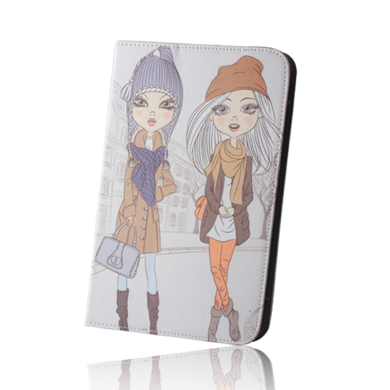 Θήκη Book GreenGo Girls Universal για Tablet 7\'\'- 8\'\' 