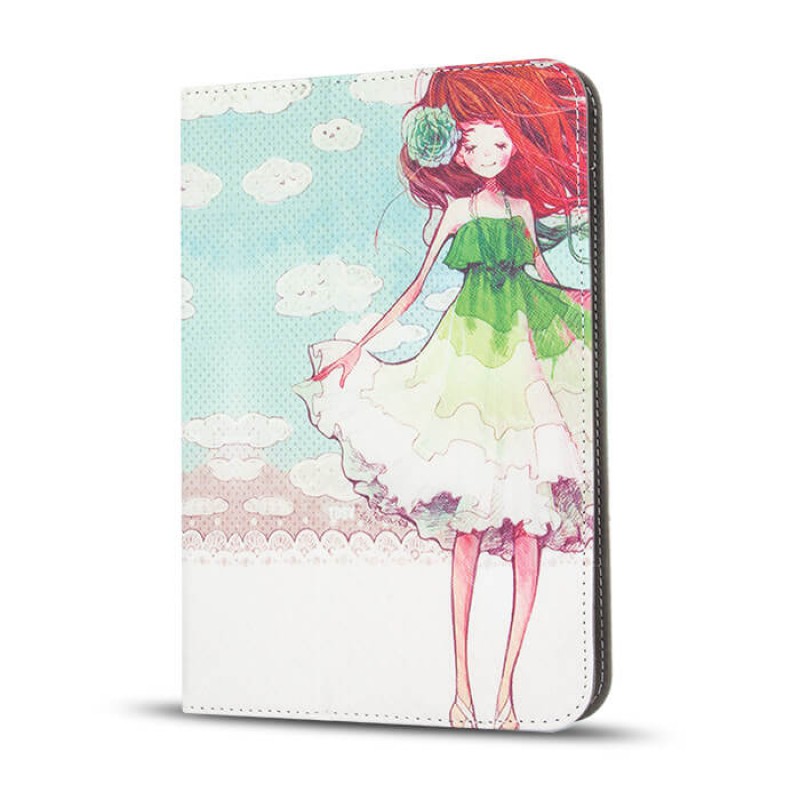 Θήκη Book Fashion Pretty Girl Universal για Tablet 7\'\'- 8\'\' 