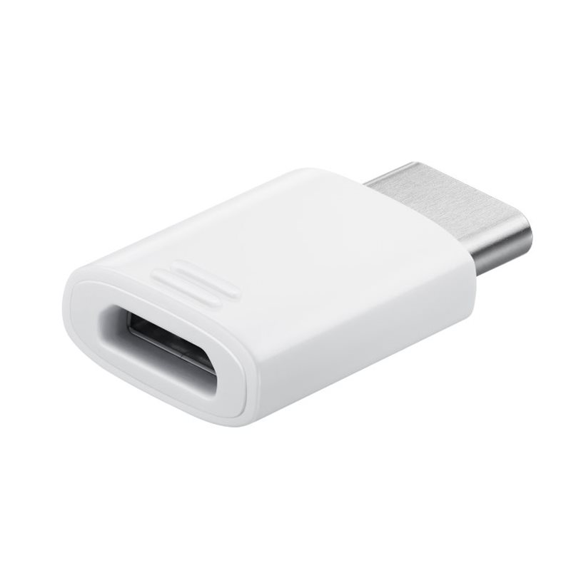 Αντάπτορας Samsung EE-GN930BW Micro-USB to USB Type-C White (Original Bulk)