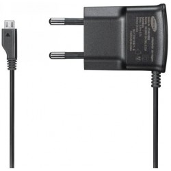 Φορτιστής Ταξιδίου Samsung ETA0U10EBE Micro USB Black (Original Bulk) 