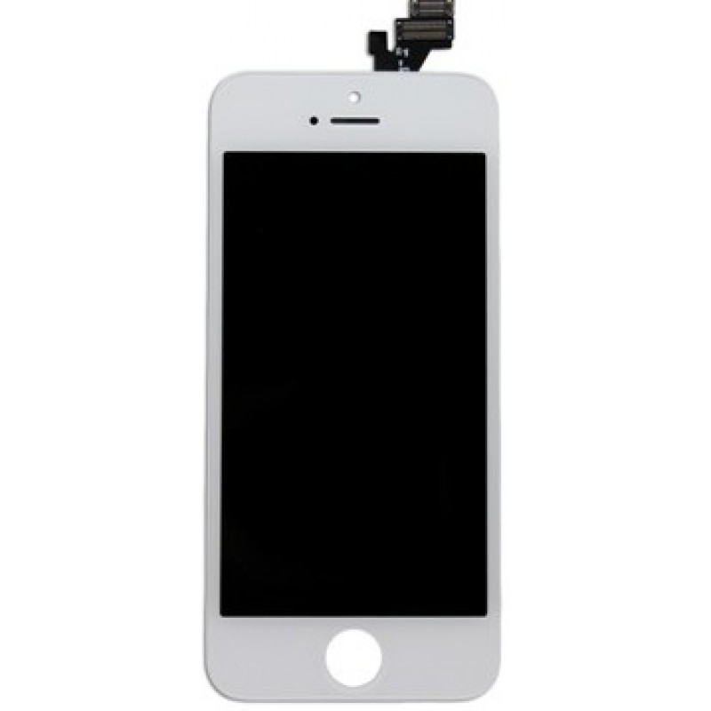 Οθόνη LCD Apple iPhone 5 White (OEM) με 3 Χρόνια Εγγύηση