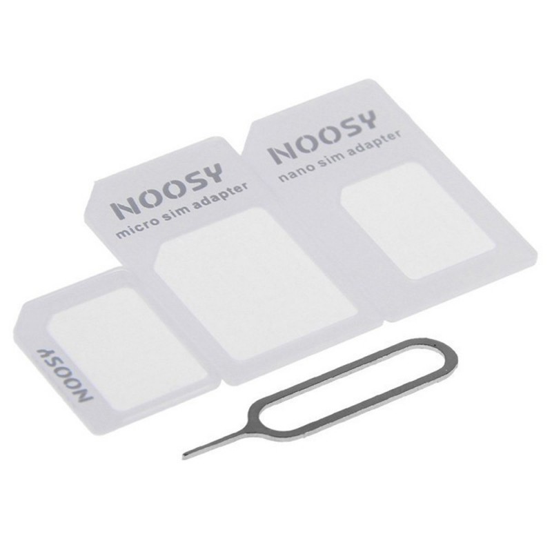 Noosy Adapter Micro Sim And Nano-Sim Cards