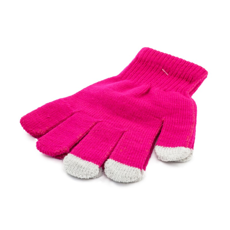 Γάντια για οθόνες αφής Smart Gloves Dark Pink