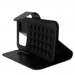 Θήκη Universal Flip Book Large για Κινητά Τηλέφωνα 5.0\'\'-5,7\'\' Rotating Stand Black