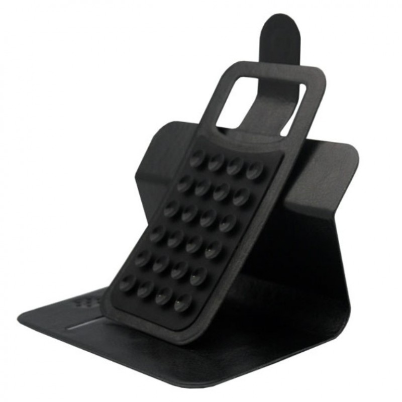 Θήκη Universal Flip Book Large για Κινητά Τηλέφωνα 5.0\'\'-5,7\'\' Rotating Stand Black